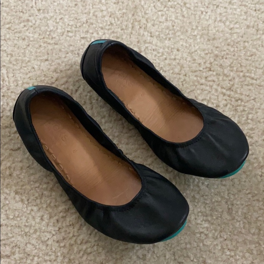 TIEKS Black Ballet Flats - LIKE NEW